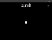 Tablet Screenshot of lashitude.com